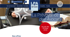 Desktop Screenshot of laprevoyance.org